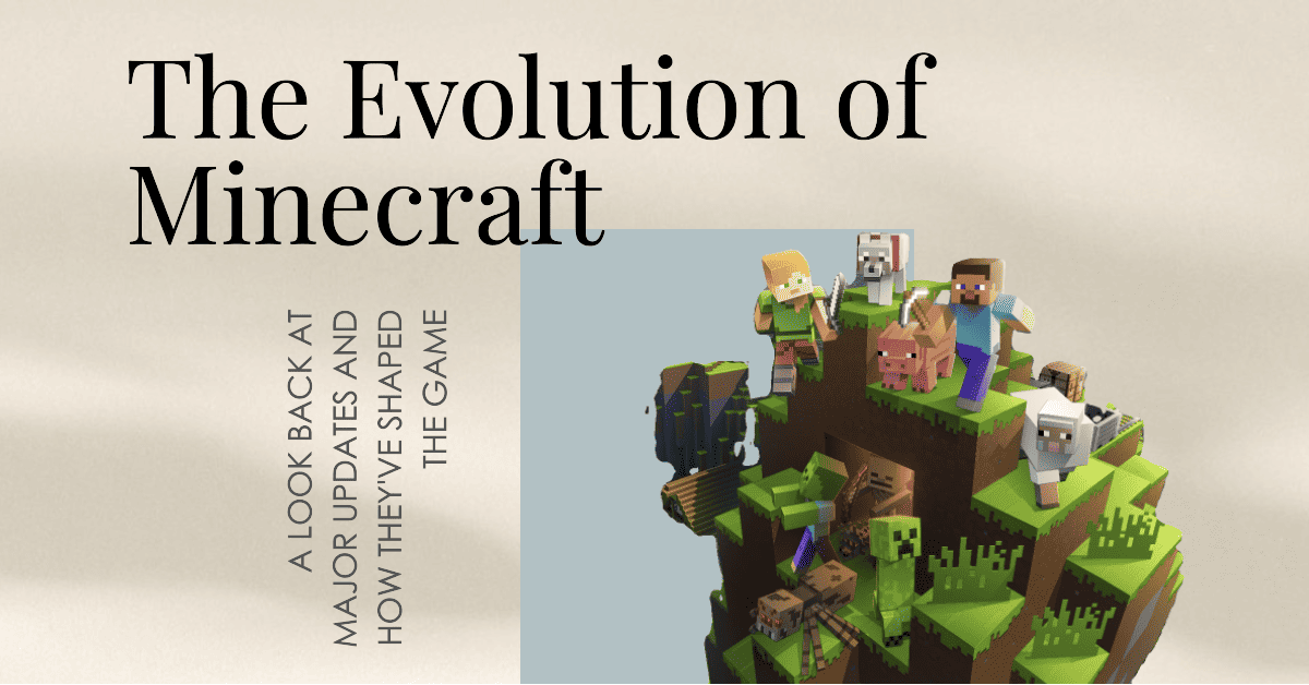 La evolución de Minecraft