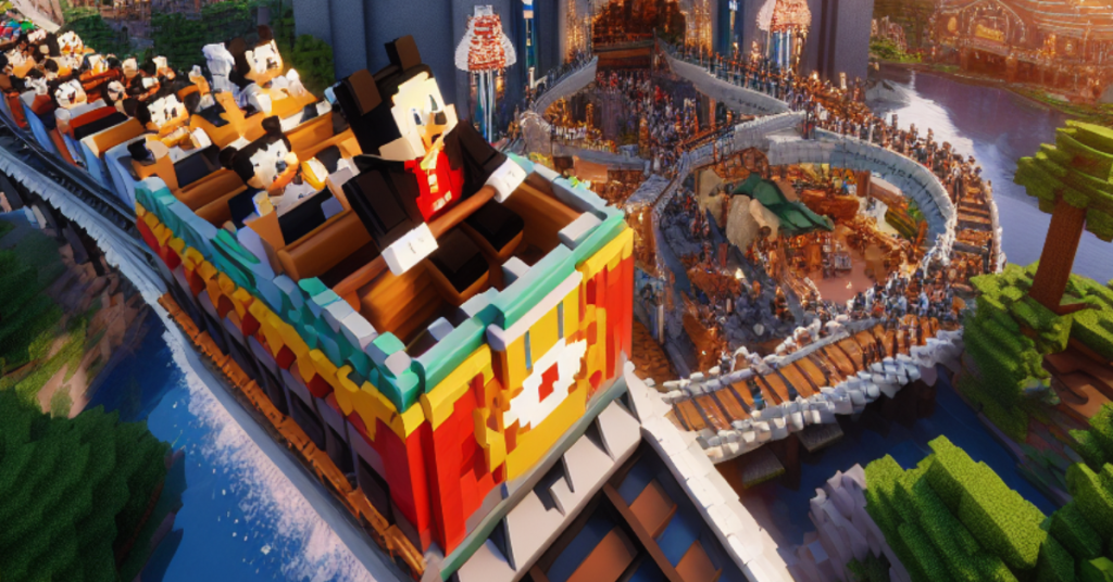 Minecraft Disneyland: Build Your Own Magical Kingdom