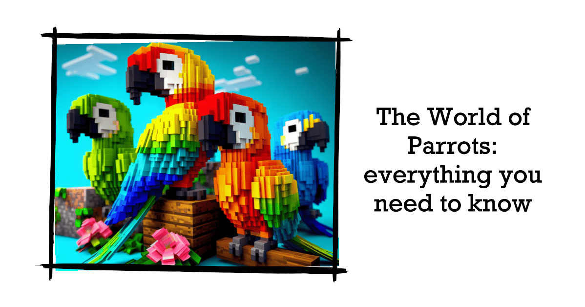 minecraft parrots 90123