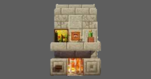 fireplace minecraft