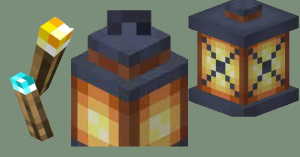 lanterns and torches minecraft