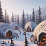 minecraft igloos