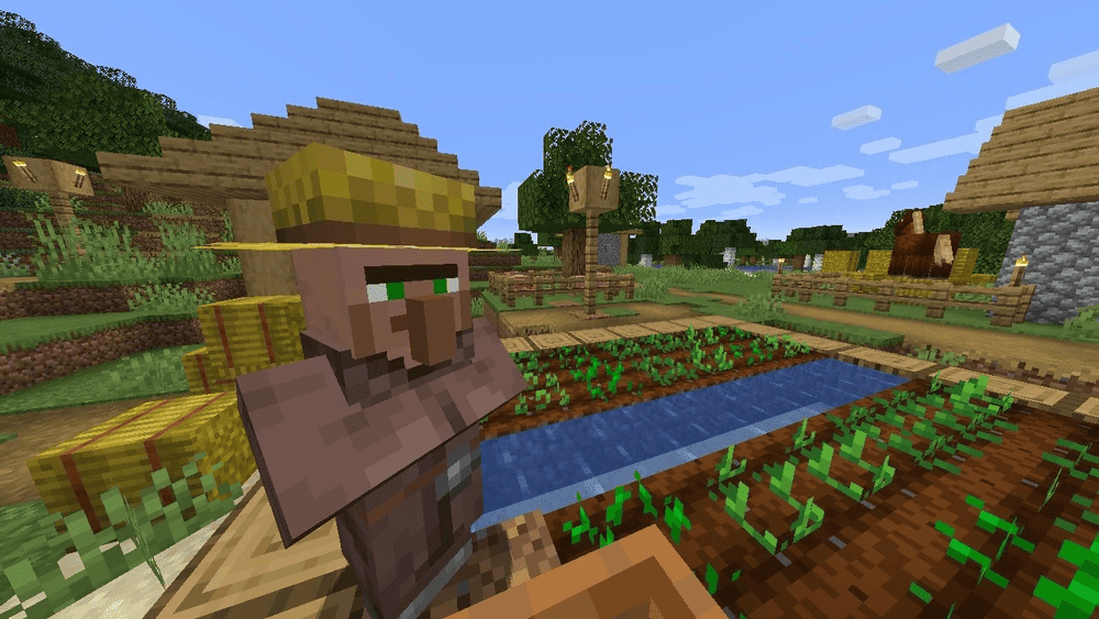 minecraft villager farming