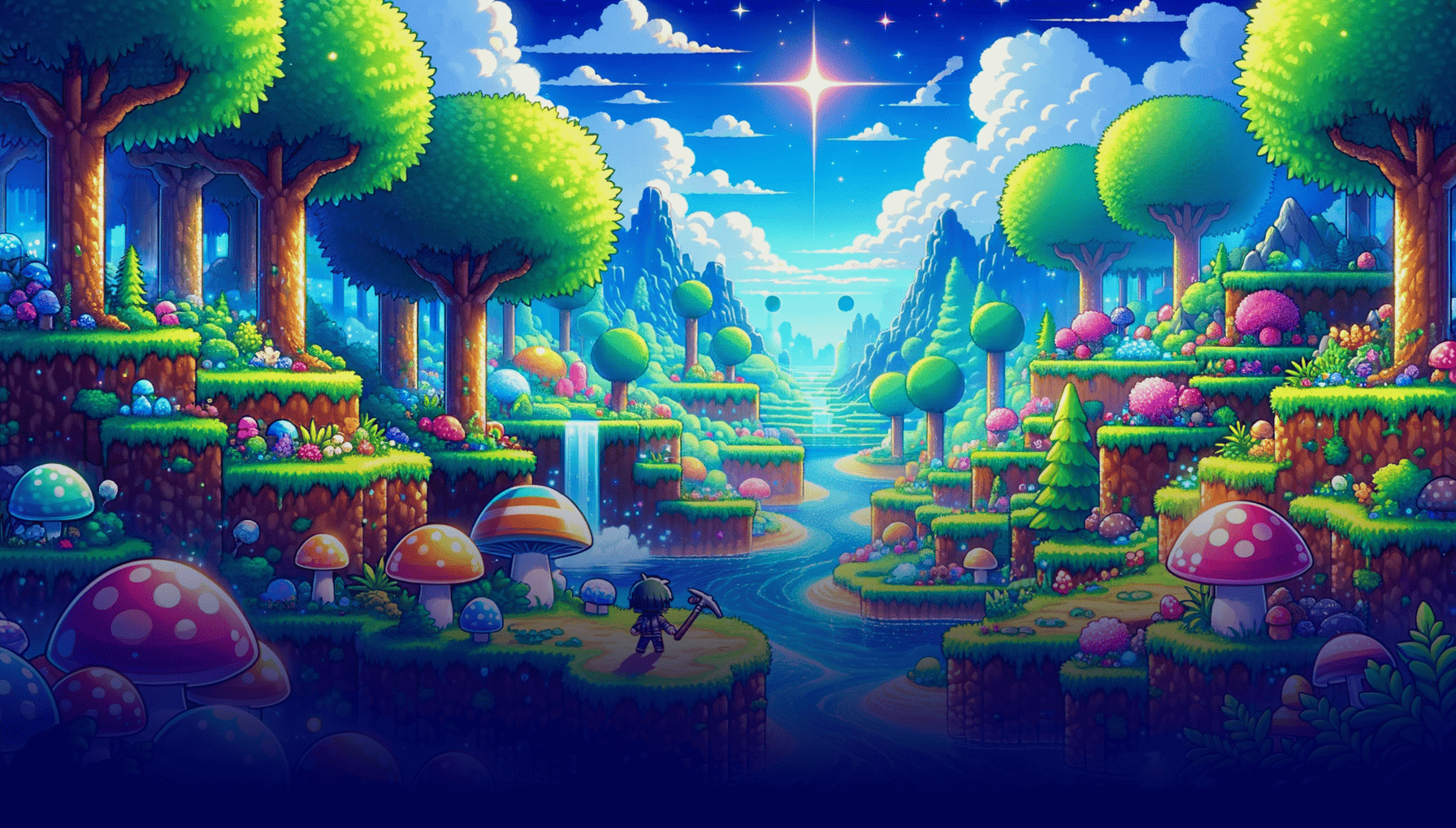 Terraria Server Hosting Background image