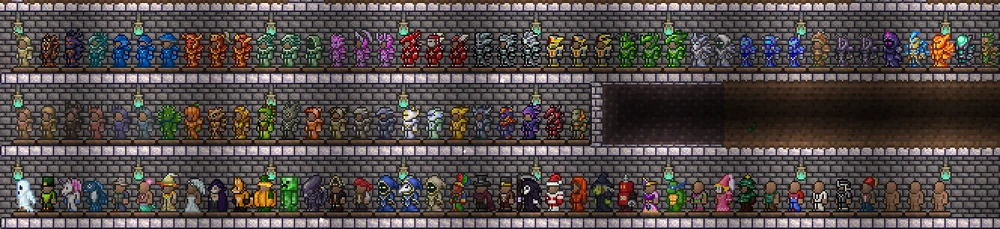 armor colection terraria