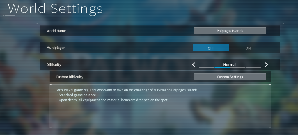 Palworld Difficulty Settings Explained & How To Change