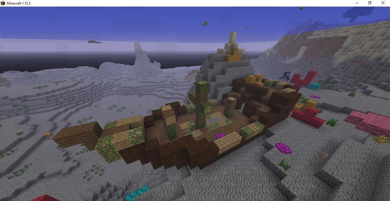 minecraft shipwreck mod