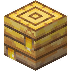 minecraft beehive with honey