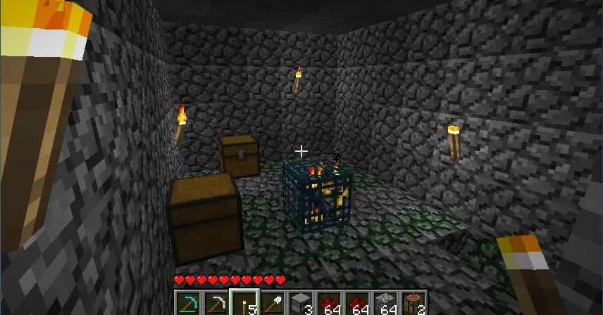 minecraft dungeon chests