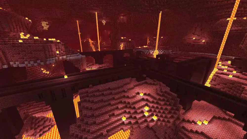 nether fortress minecraft