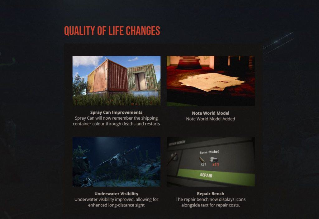 Rust 2.0 World Update Patch Notes image 4