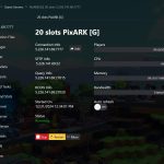 PIXARK hosting control panel mockup