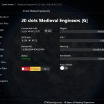 medieval engineers hosting control panel mockup 1