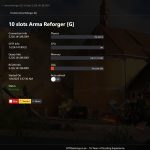 Arma Reforger Server Hosting Control Panel Screenshot 1