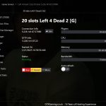 Left For Dead 2 hosting control panel mockup 1