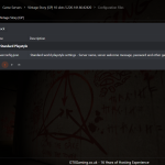 vintage story Hosting Control Panel Screenshot 4