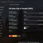 Life is Feudal hosting control panel mockup 1