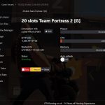 Team Fortress 2 hosting control panel mockup 1